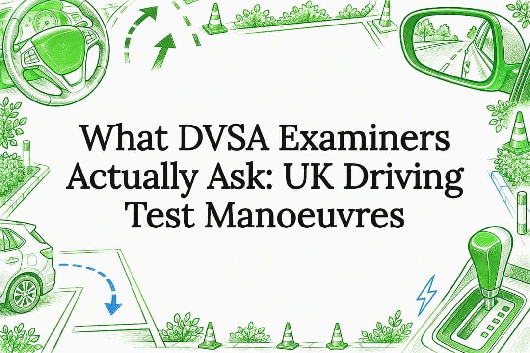 What DVSA Examiners Actually Ask: UK Driving Test Manoeuvres