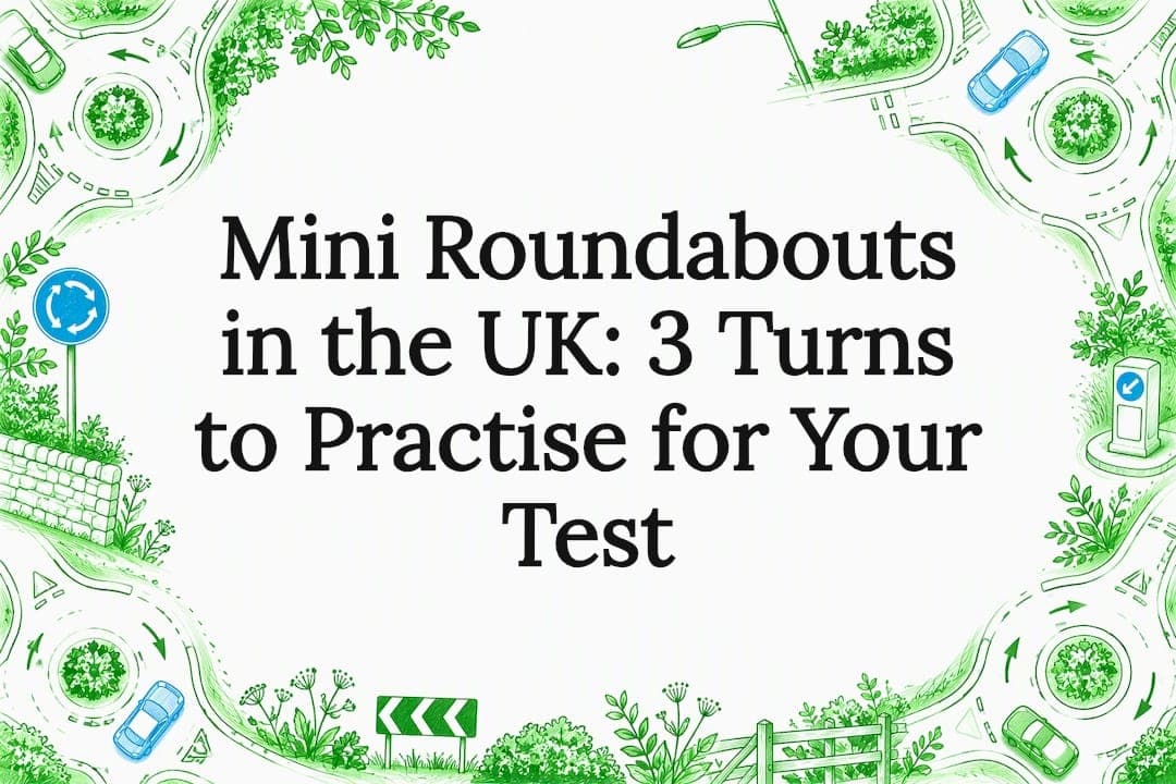 Mini Roundabouts in the UK: 3 Turns to Practise for Your Test