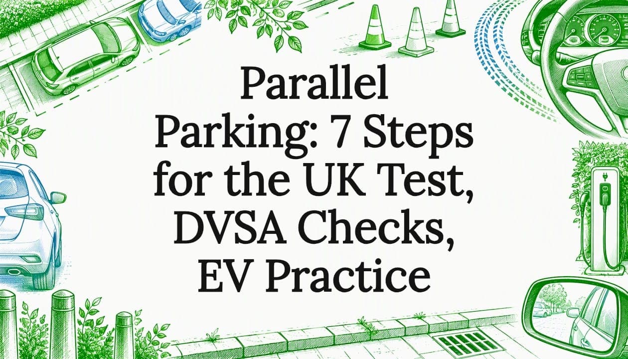 Parallel Parking: 7 Steps for the UK Test, DVSA Checks, EV Practice
