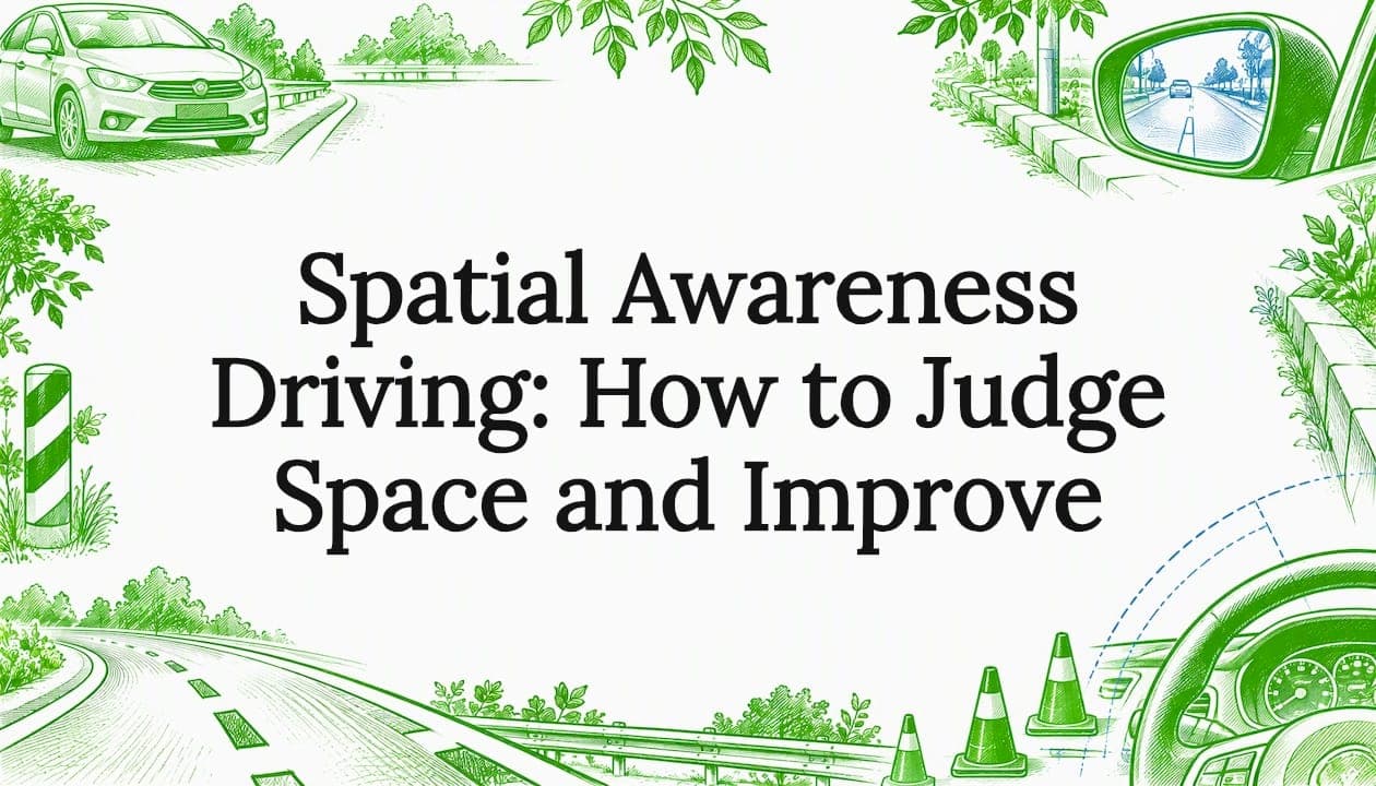 Spatial Awareness Driving: How to Judge Space and Improve